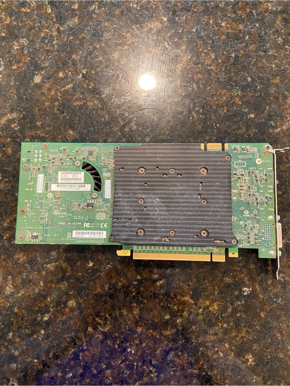 HP NVIDIA Quadro 4000 P1031 Professional Graphics Card